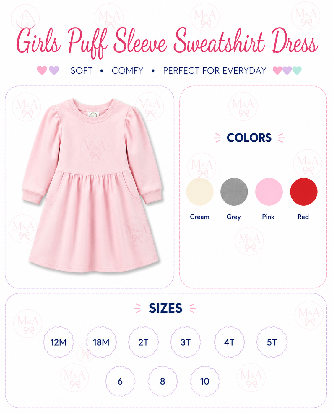 BB PUFF SLEEVE DRESS