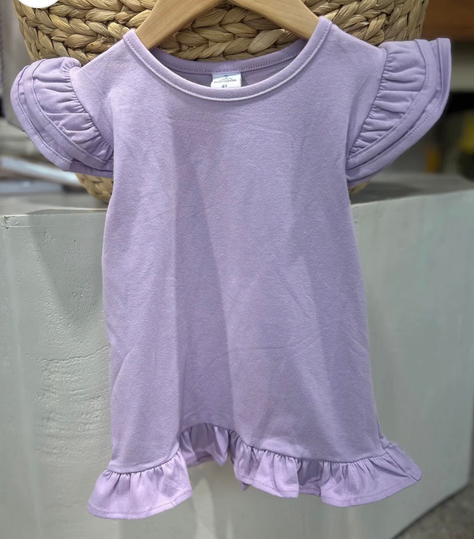 Ruffle Short Sleeve