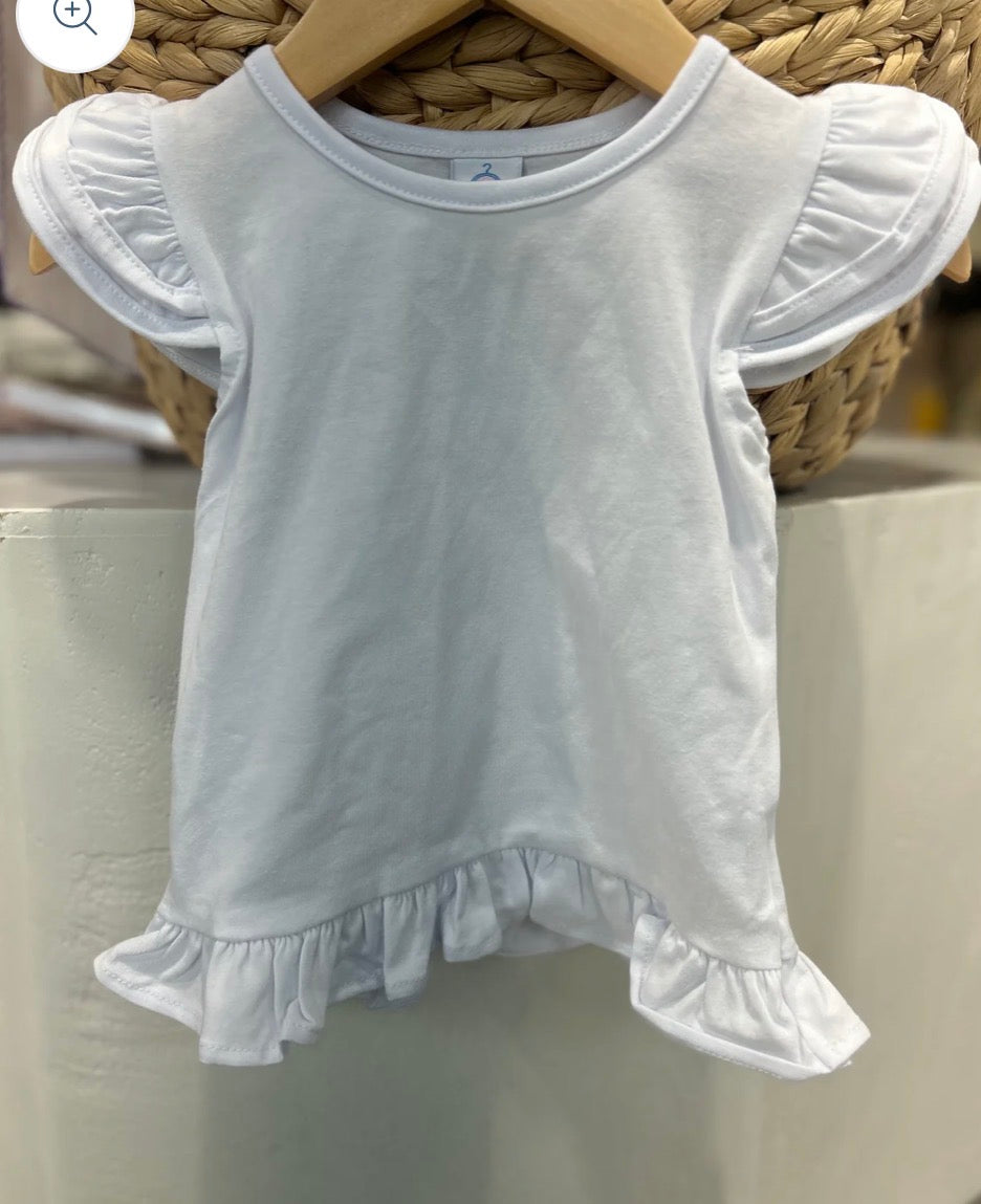 Ruffle Short Sleeve